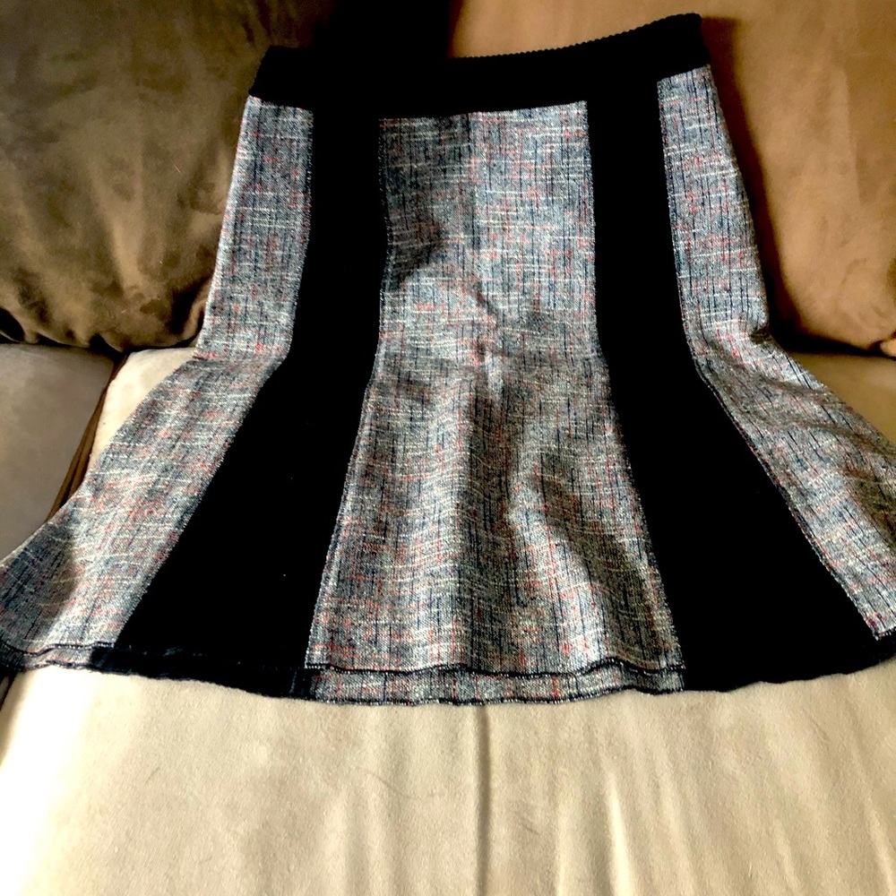 BNWOT Tweed and corduroy skirt. Ny.lon by Dex